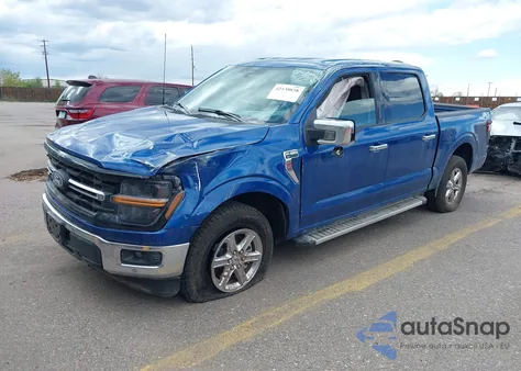 2024 Ford F-150 Xlt из США, поврежденный, VIN 1FTEW3LPXRKD13105